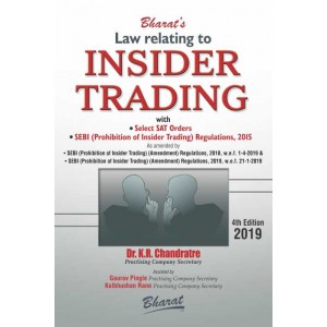 Bharat's Law relating to Insider Trading [HB] by Dr. K. R. Chandratre